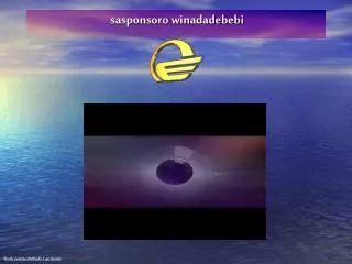 sasponsoro winadadebebi