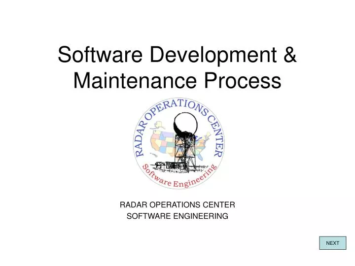 software development maintenance process