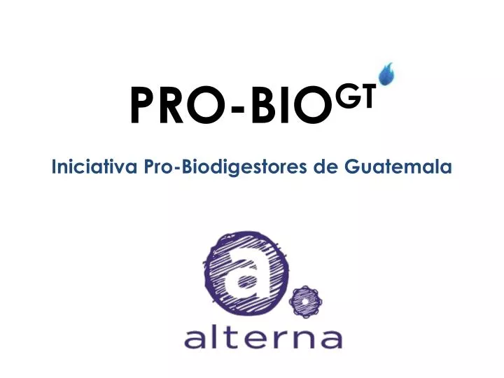 iniciativa pro biodigestores de guatemala