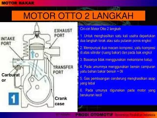 motor otto 2 langkah