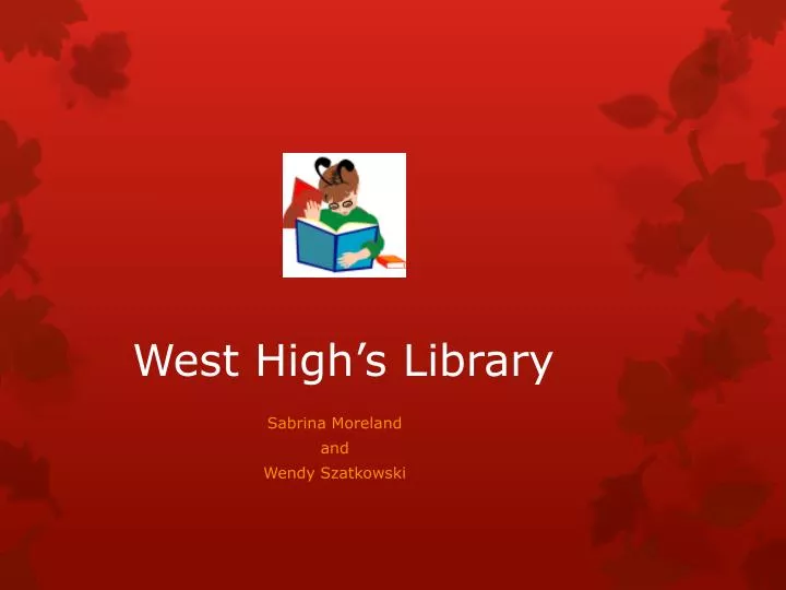 west high s library