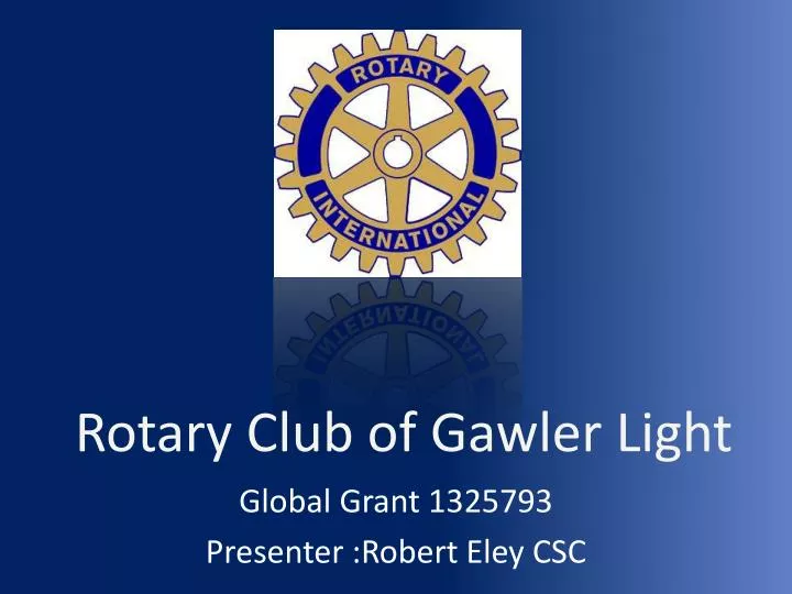 rotary club of gawler light