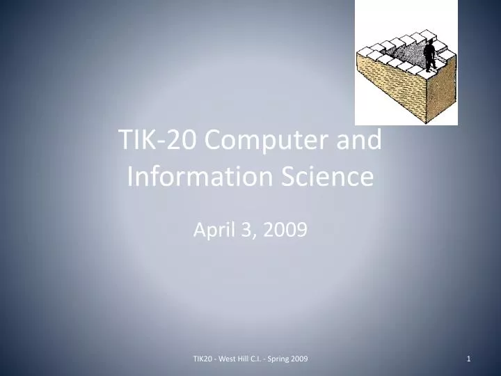 tik 20 computer and information science