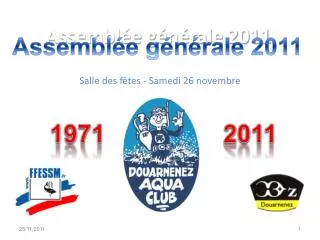 assembl e g n rale 2011