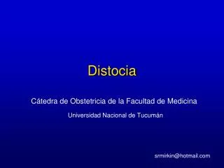 distocia
