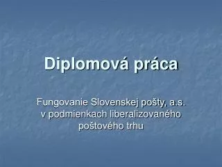 diplomov pr ca