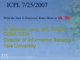 ICPL 7/25/2007
