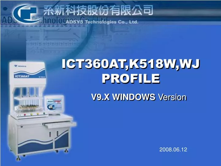 ict360at k518w wj profile