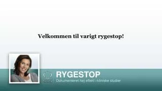 velkommen til varigt rygestop