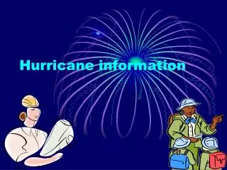 Hurricane information
