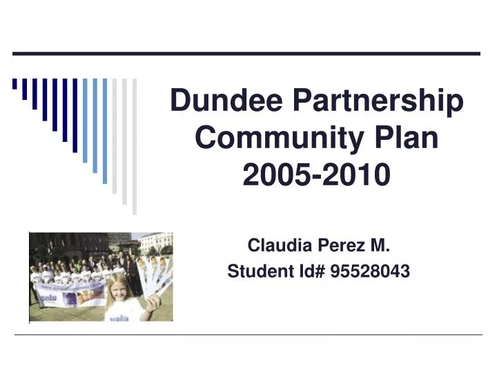 dundee partnership community plan 2005 2010