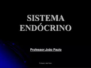 sistema end crino