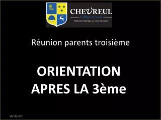 r union parents troisi me