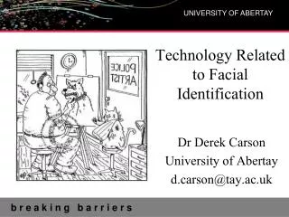 Technology Related to Facial Identification