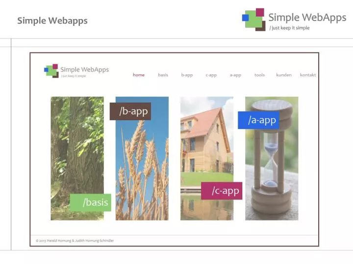 simple webapps