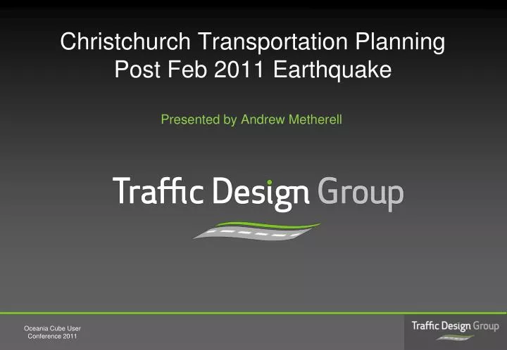 christchurch transportation planning post feb 2011 earthquake
