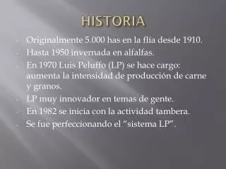historia