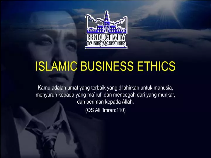 islamic business ethics
