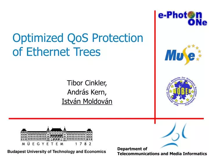 optimized qos protection of ethernet trees
