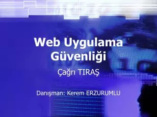 web uygulama g venli i