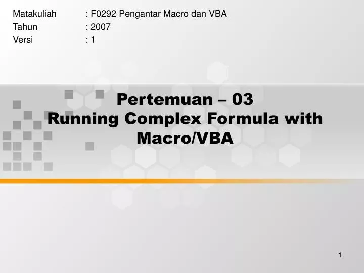 pertemuan 03 running complex formula with macro vba