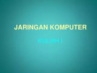 jaringan komputer