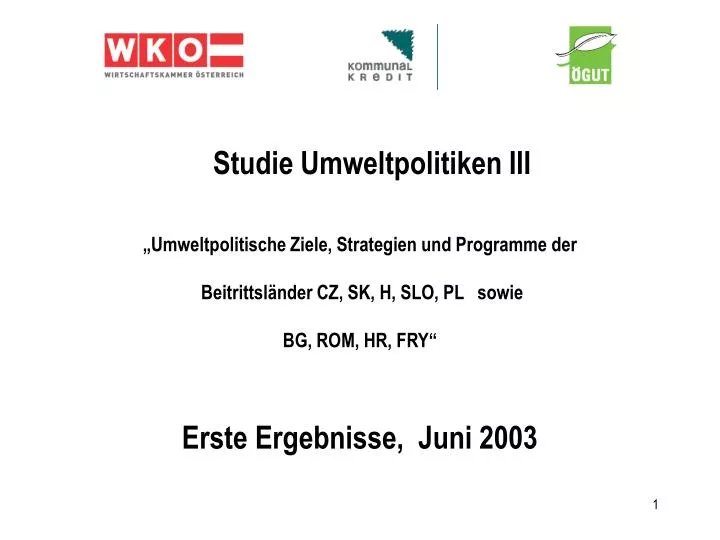 studie umweltpolitiken iii