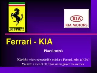ferrari kia