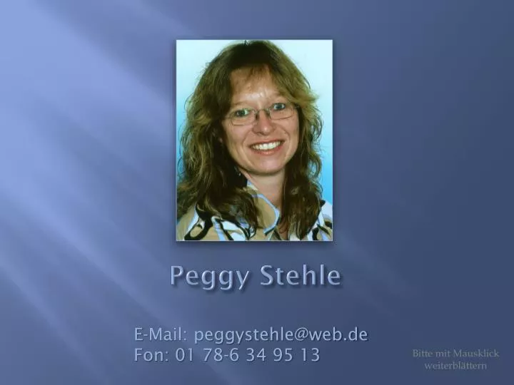 peggy stehle