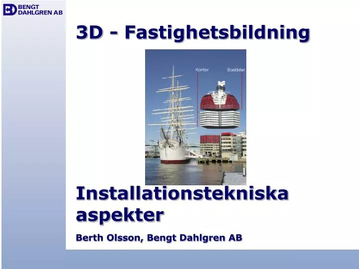 3d fastighetsbildning