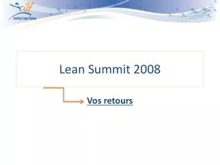 lean summit 2008