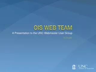 OIS Web Team