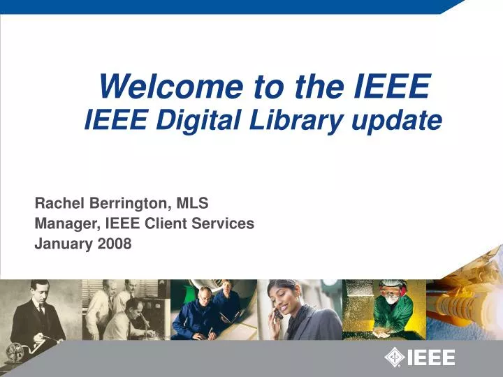 welcome to the ieee ieee digital library update