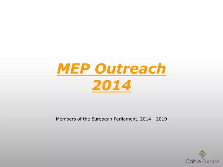 mep outreach 2014