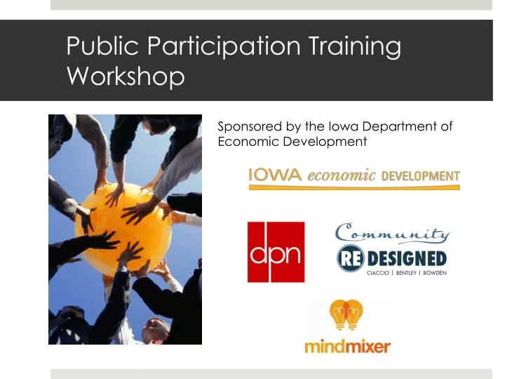 public participation training workshop