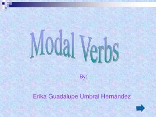 Modal Verbs