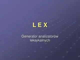 l e x