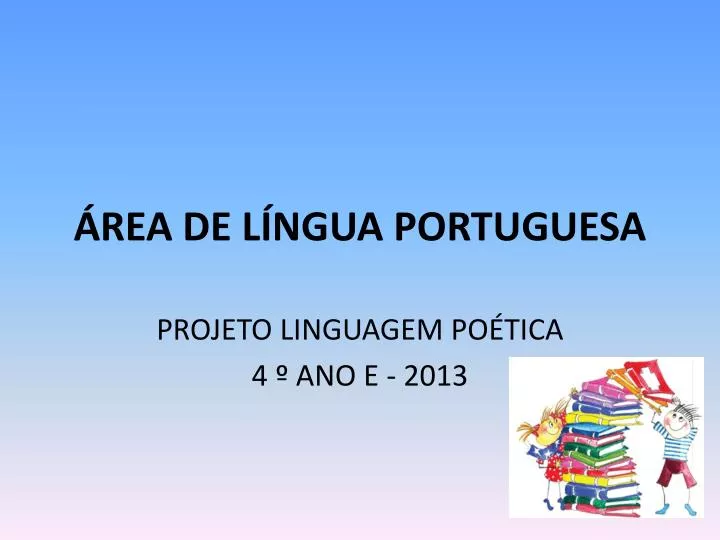 rea de l ngua portuguesa