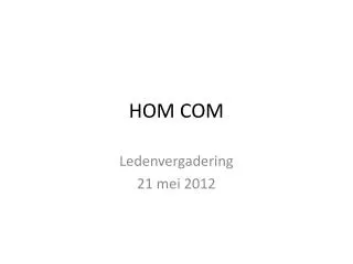 hom com