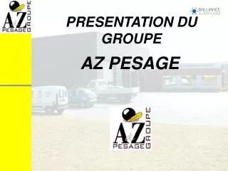 presentation du groupe