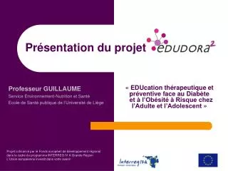 pr sentation du projet
