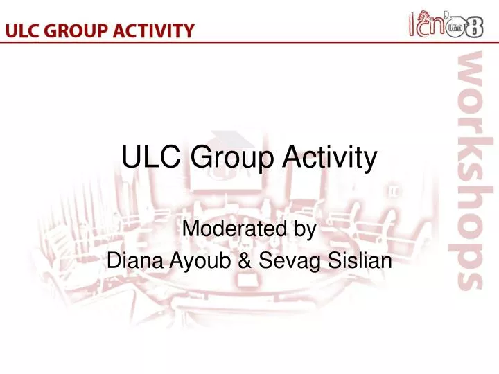 ulc group activity