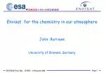John Burrows University of Bremen, Germany - slide 1