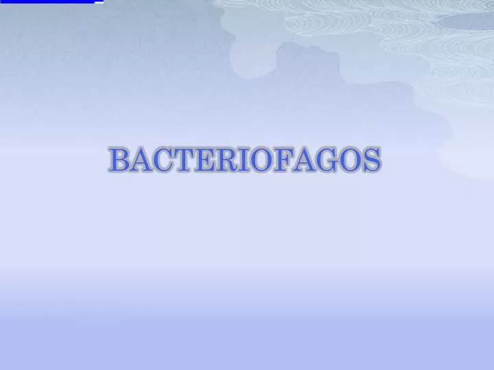 bacteriofagos