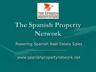 The Spanish Property Network
