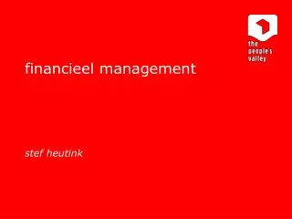 financieel management stef heutink