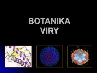 botanika viry