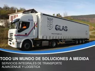 todo un mundo de soluciones a medida
