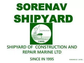 SORENAV SHIPYARD
