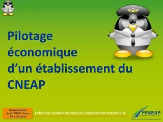 pilotage conomique d un tablissement du cneap